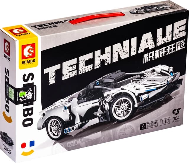لگو ماشین مسابقه ای جگوار مدل TECHNIALIE برند SEMBO کد SY701055