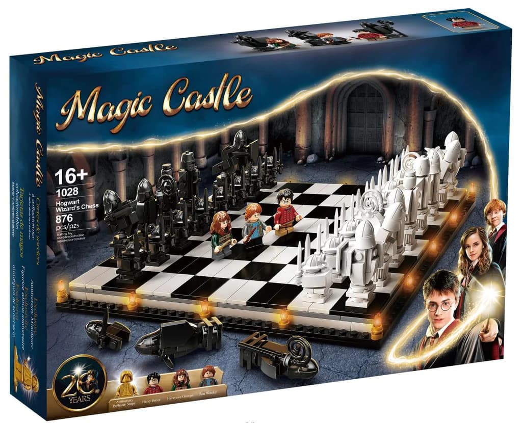 لگو شطرنج هری‌پاتر مدل Magic Castle کد 1028