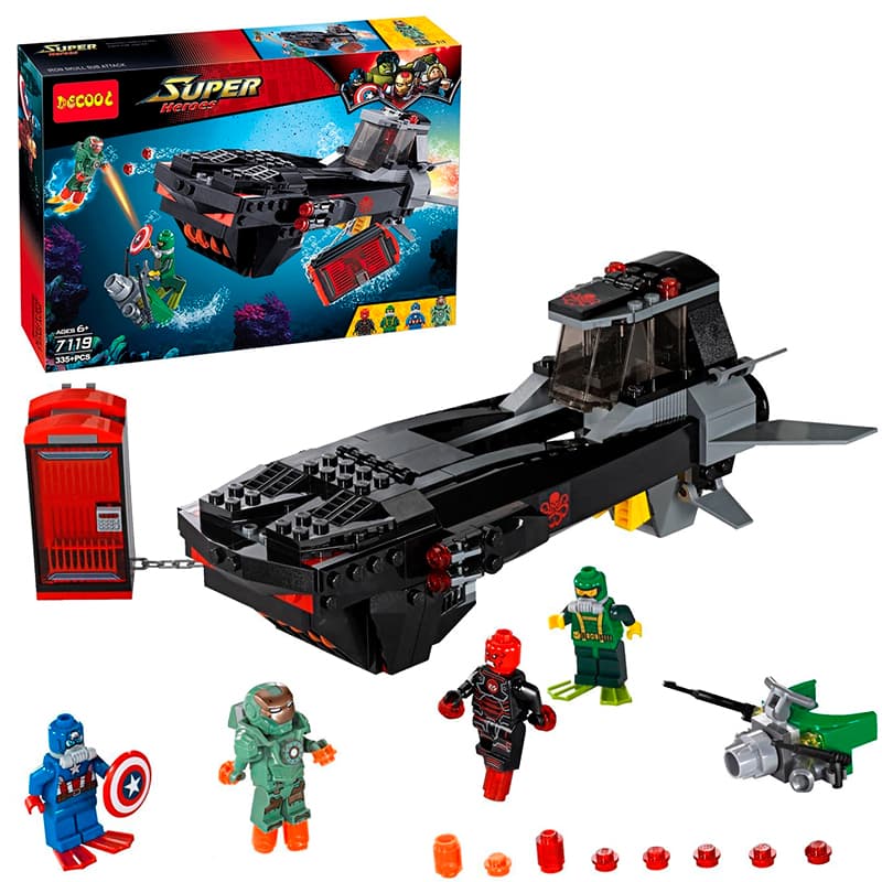 لگو Super Heroes برند JISI کد 7119