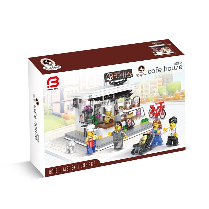 لگو کافی شاپ برند Building Blocks کد 19006