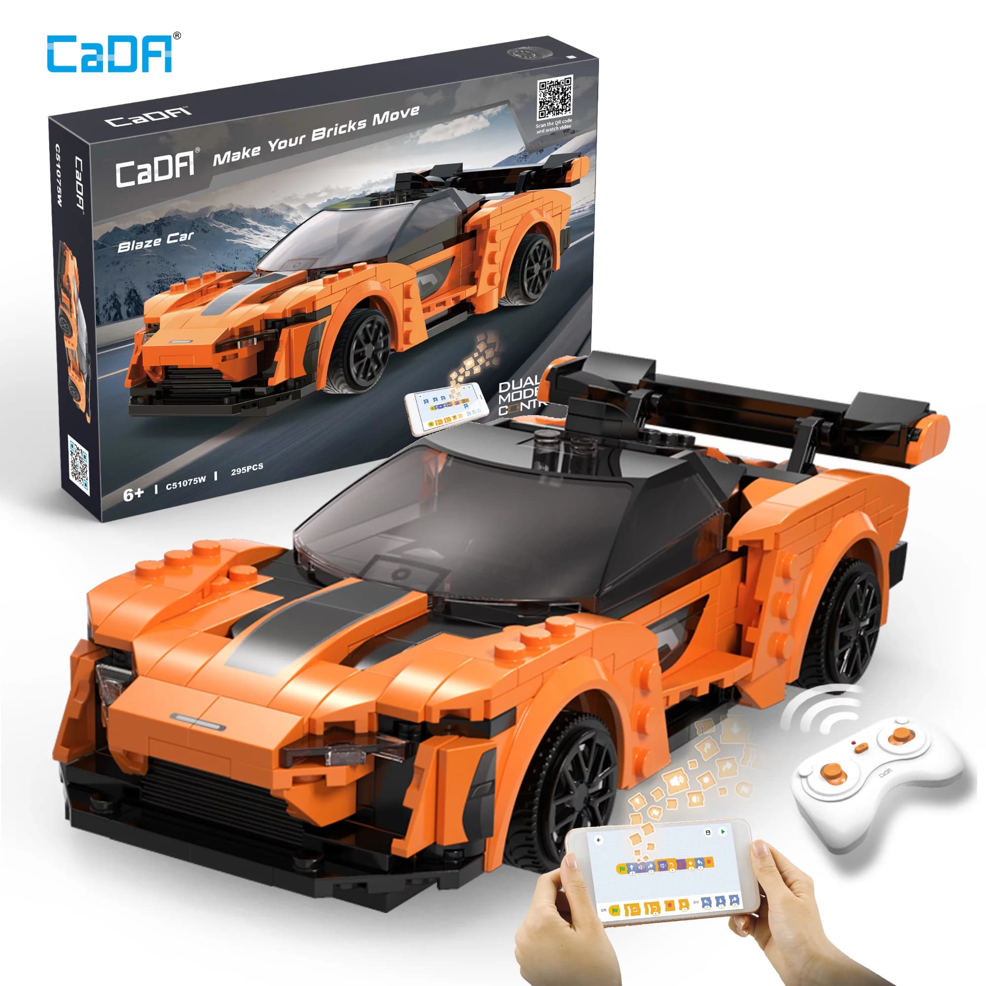 لگو ماشین لوتوس کنترلی برند CADA کد C51075W