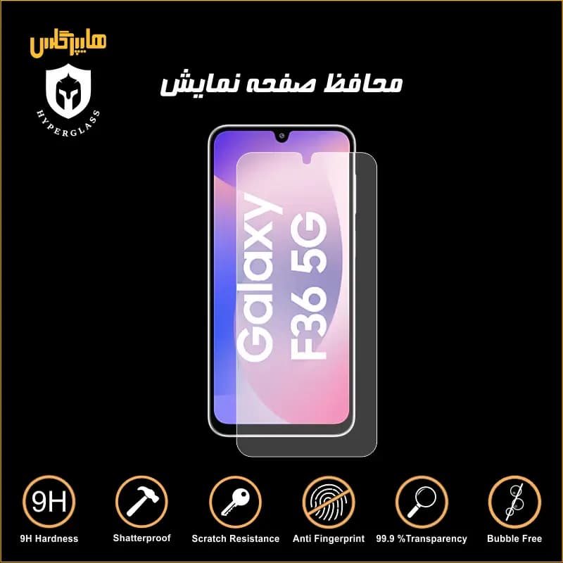 محافظ صفحه نمایش گوشی سامسونگ Galaxy F36 — تصویر ۱۰