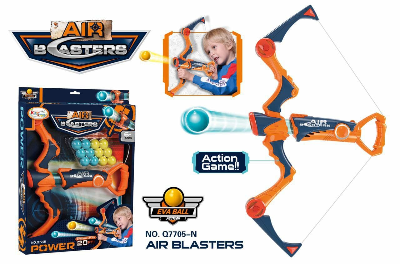 تفنگ اسباب بازی سایز بزرگ مدل Air Blasters کد Q7705