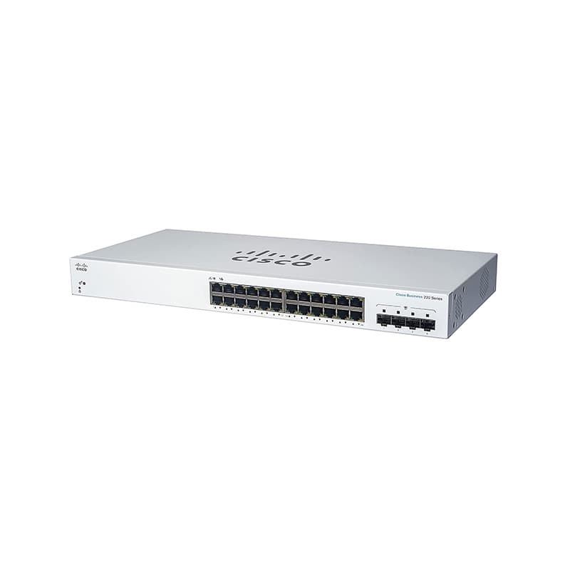 سوئیچ 24 پورت مدیریتی سیسکو CBS220-24T-4G در بازار شبکه