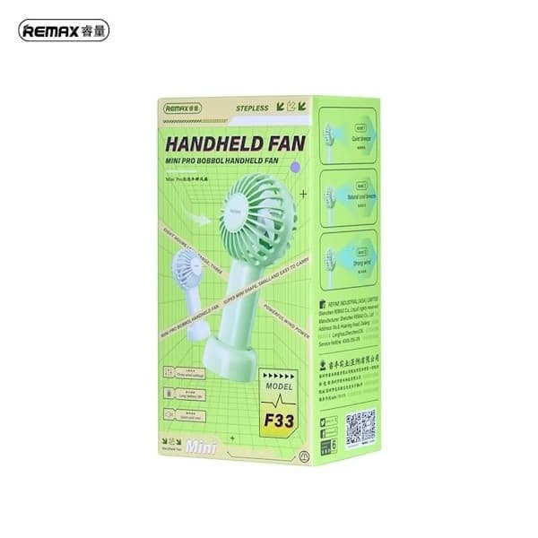 پنکه شارژی دستی ریمکس مدل F33 — تصویر ۸