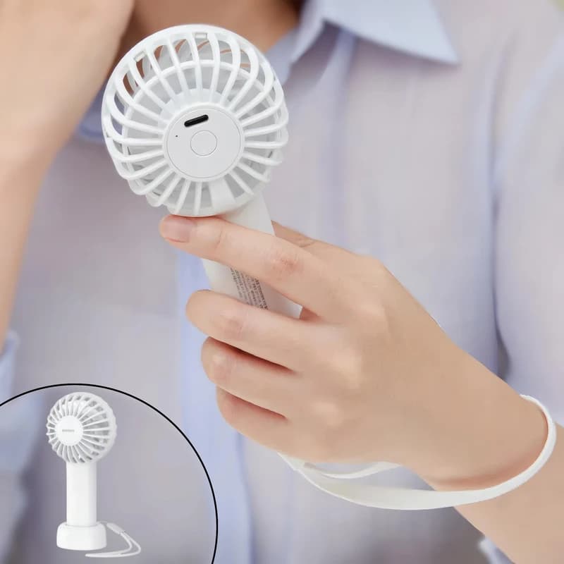 پنکه شارژی دستی ریمکس مدل F33 — تصویر ۷