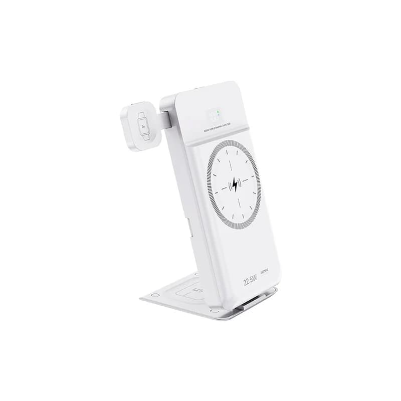 پاوربانک بی سیم ریمکس مدل RPP-D3 22.5W ظرفیت 10000 میلی آمپر ساعت — تصویر ۴