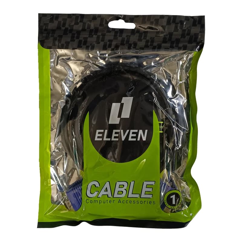 کابل ELEVEN VGA مدل EL-1000 طول 10 متر — تصویر ۳