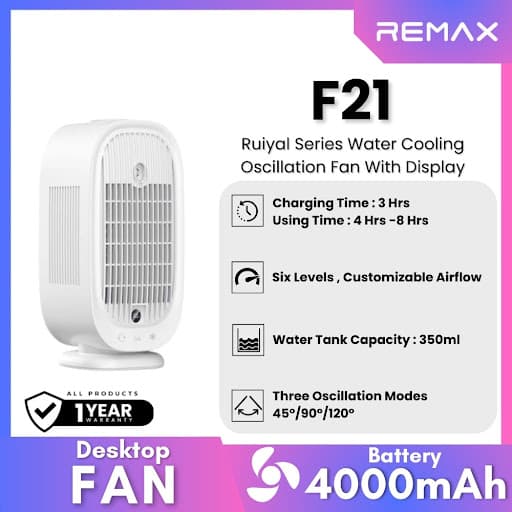 پنکه رومیزی مه پاش ریمکس Fan F21 — تصویر ۷