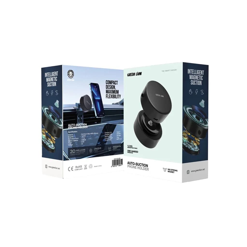پایه نگهدارنده موبایل گرین لاین مدل Auto-Suction — تصویر ۴