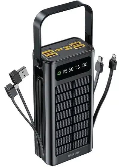 پاوربانک 20 وات گرین لاین مدل Solar X ظرفیت 30000 میلی آمپر ساعت — تصویر ۷