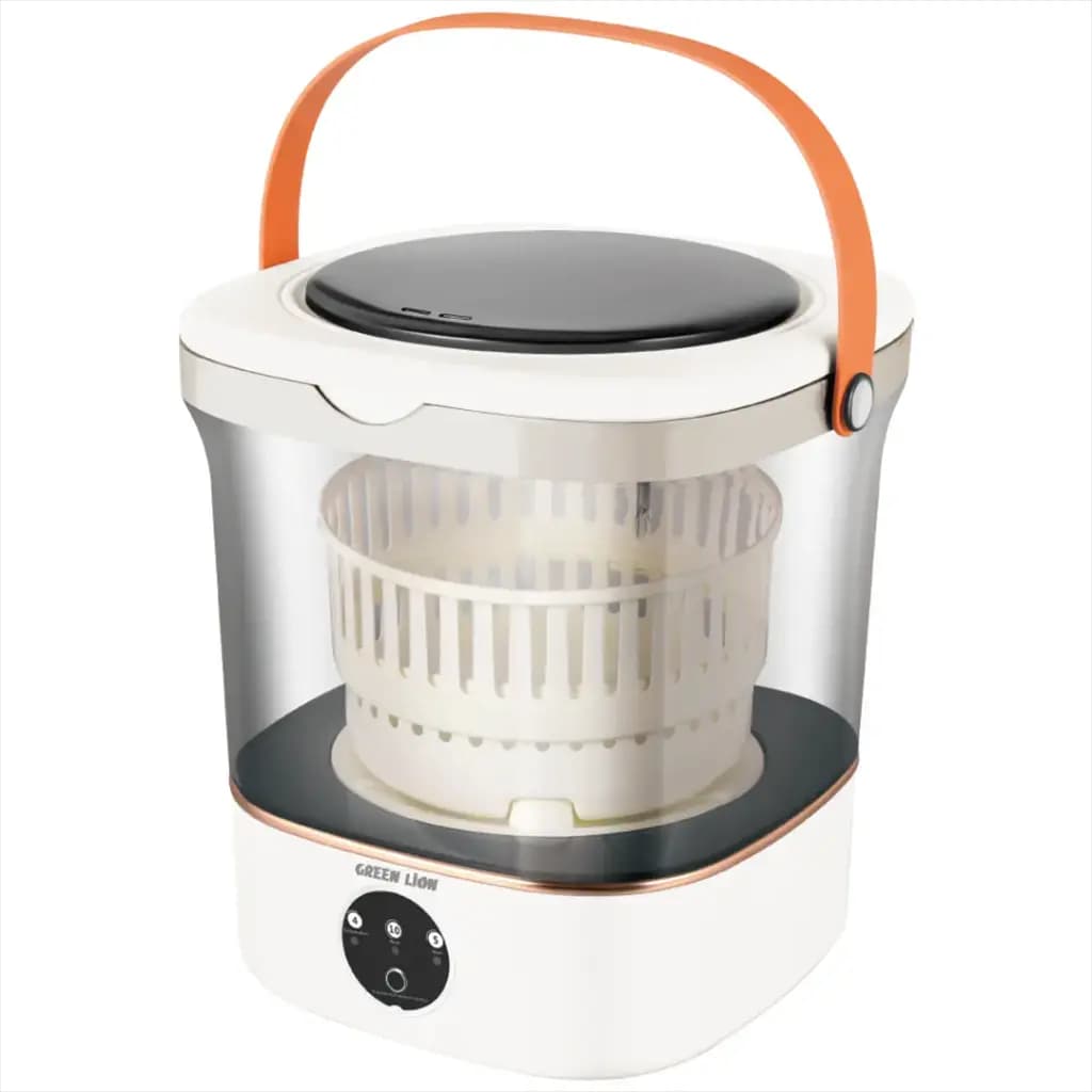 ماشین لباسشویی 12 لیتری قابل حمل گرین لاین مدل GNMIWASH12LWH — تصویر ۷