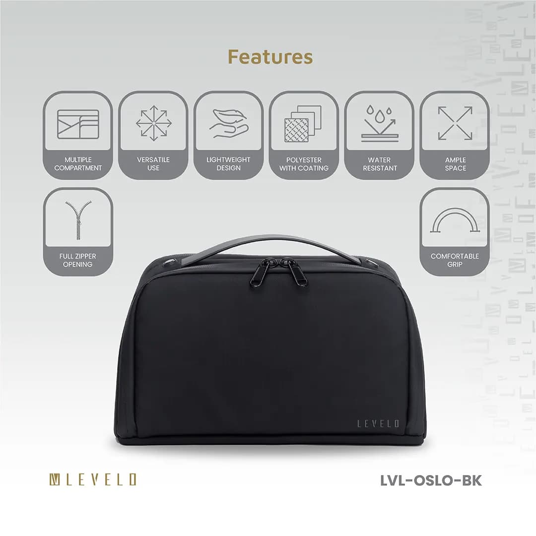 کیف لولو مدل Oslo Pouch & Toiletry Bag — تصویر ۳