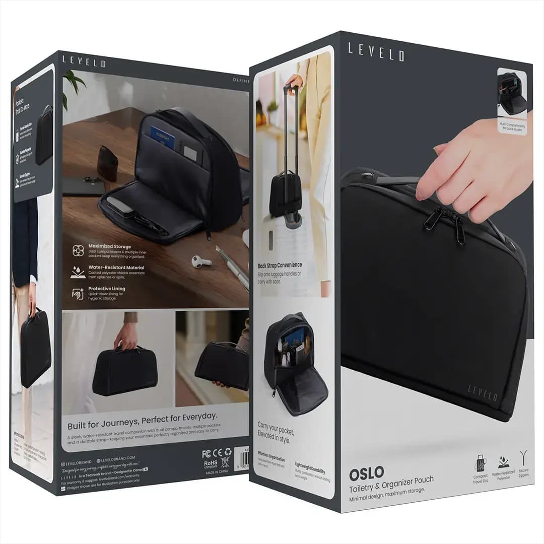 کیف لولو مدل Oslo Pouch & Toiletry Bag — تصویر ۹