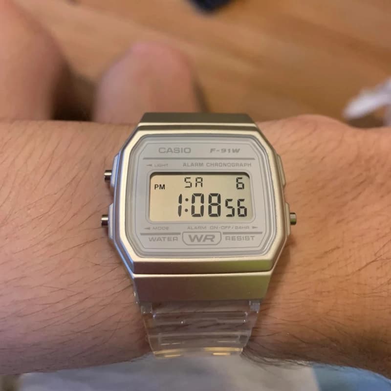 ساعت مچی کاسیو (Casio) مدل F-91WS-7DF — تصویر ۸