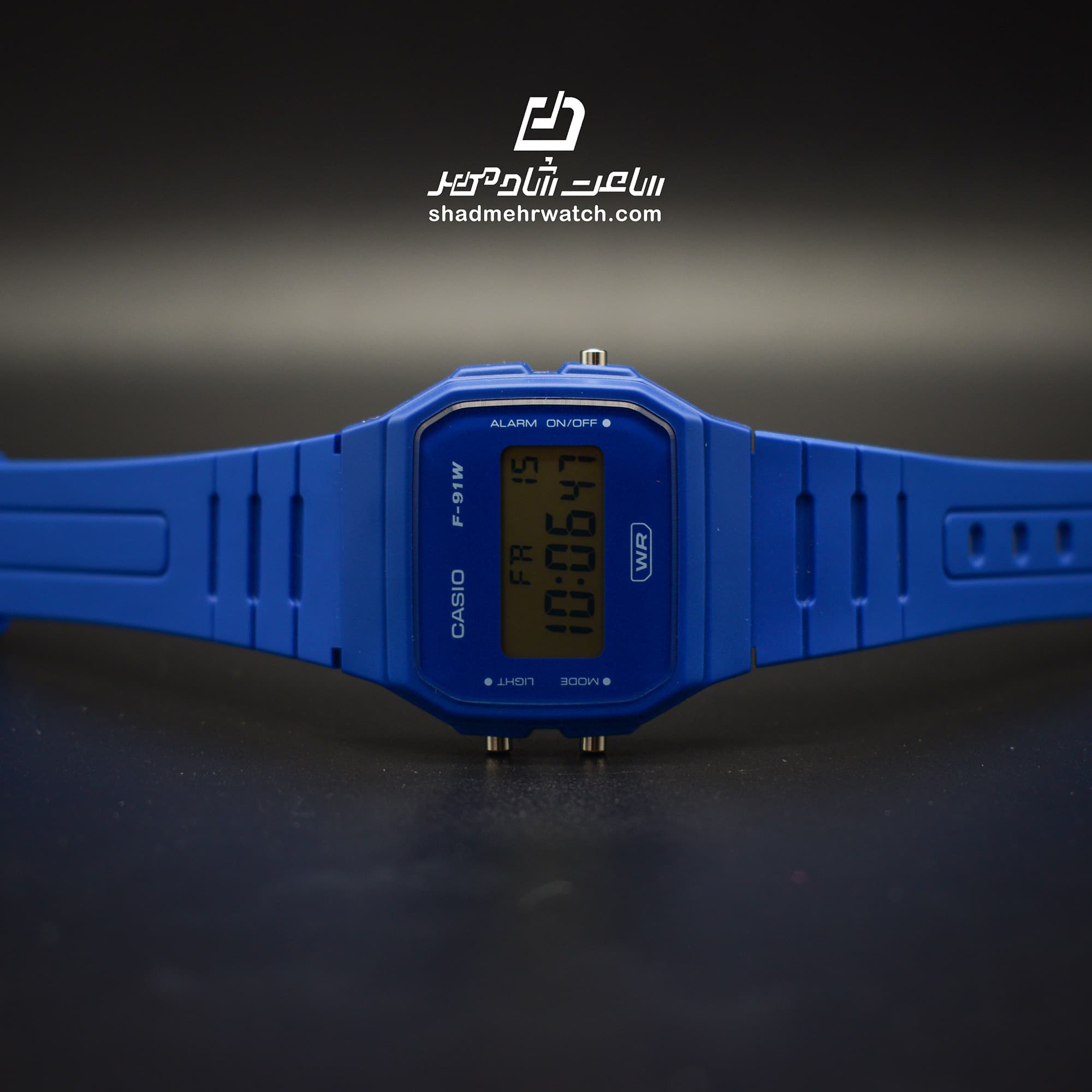 ساعت مچی کاسیو (Casio) مدل F-91WB-2A1 — تصویر ۱۲