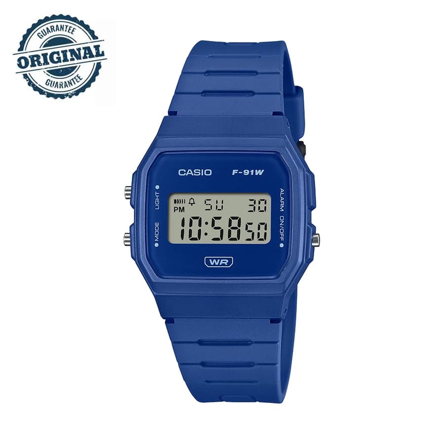 ساعت مچی کاسیو (Casio) مدل F-91WB-2A1 — تصویر ۶