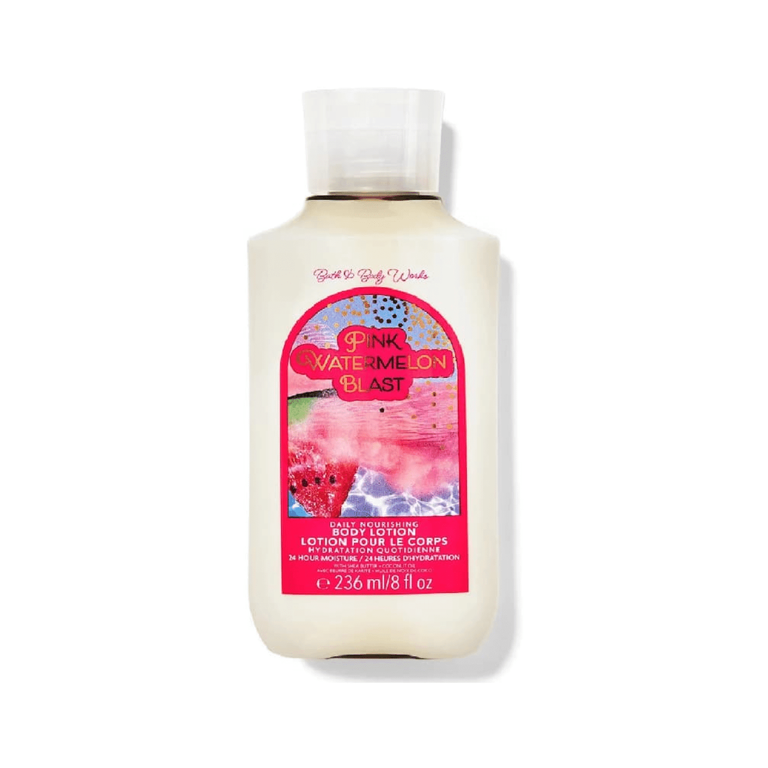لوسیون بدن Pink Watermelon Blast Lotion بس اند بادی ورکز — تصویر ۳