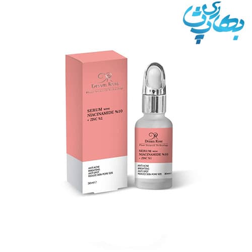 سرم نیاسینامید و 1% زینک دریم رز 30 میلی لیتر