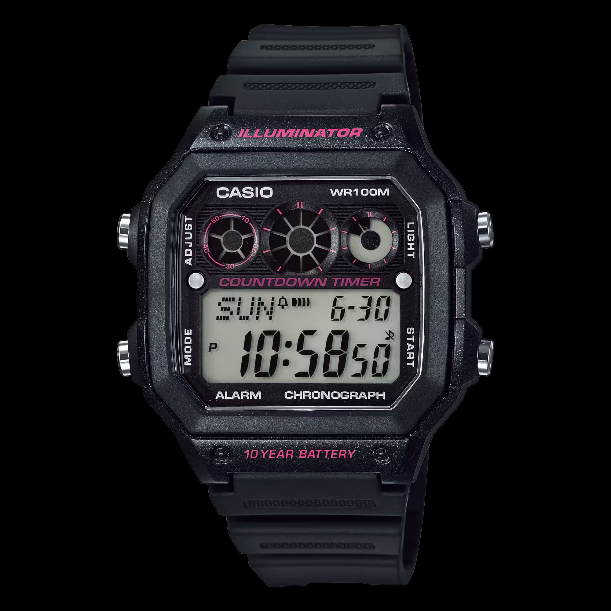 ساعت مچی کاسیو (Casio) مدل AE-1300WH-1A2VDF — تصویر ۷