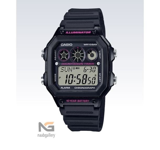 ساعت مچی کاسیو (Casio) مدل AE-1300WH-1A2VDF — تصویر ۸