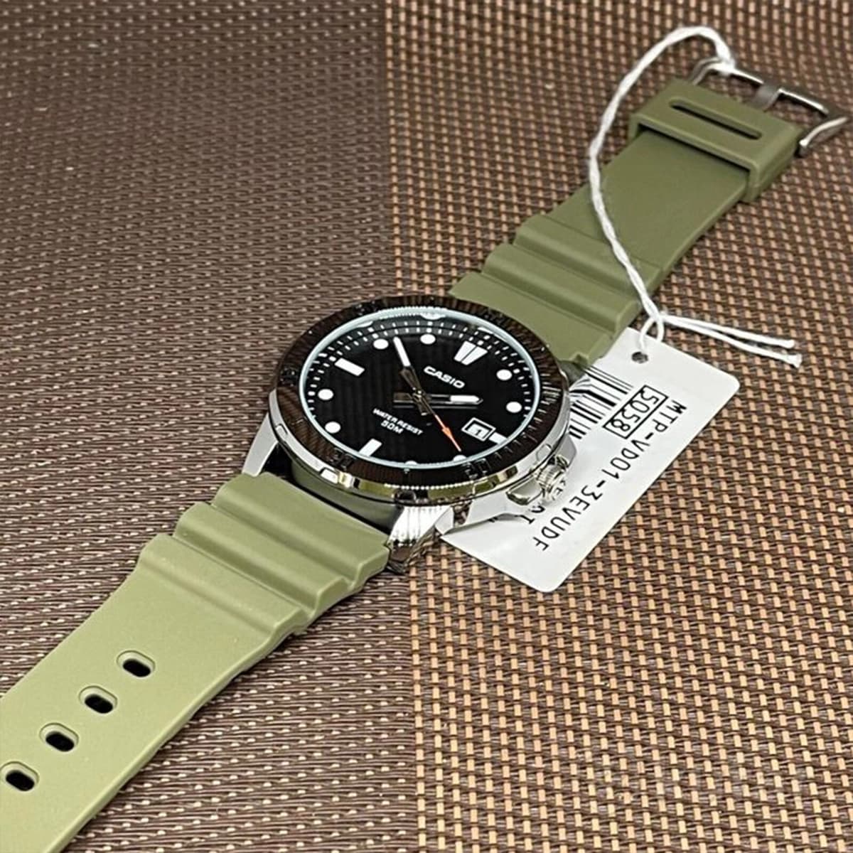 ساعت مچی کاسیو (Casio) مدل MTP-VD01-3EVUDF — تصویر ۱۱