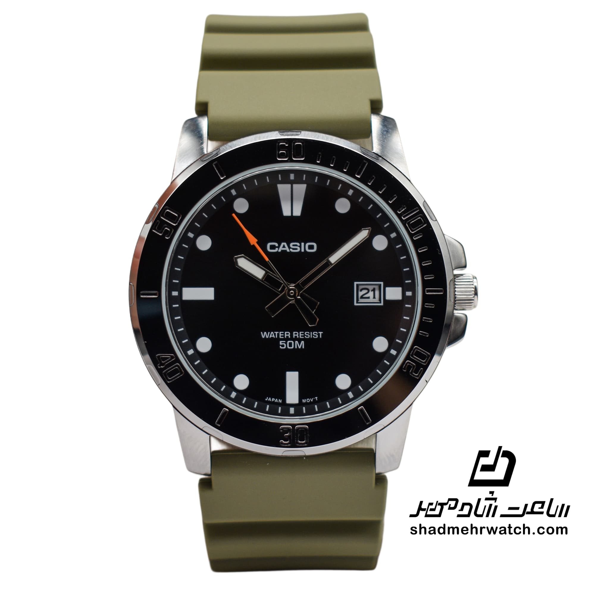 ساعت مچی کاسیو (Casio) مدل MTP-VD01-3EVUDF