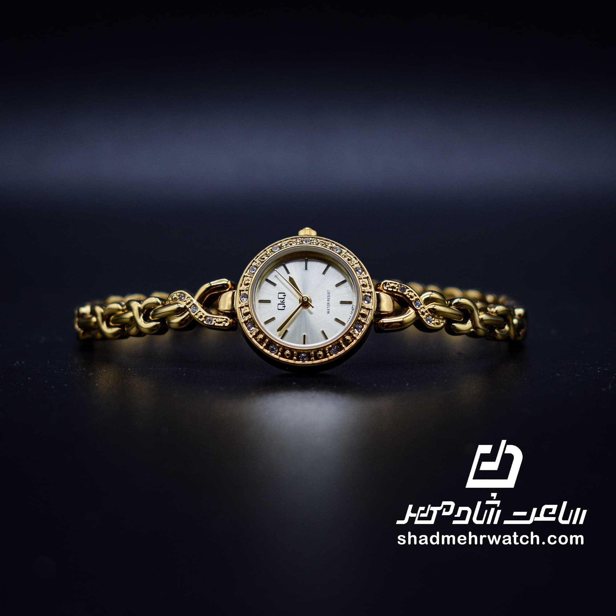 ساعت مچی زنانه Q&Q مدل F08A-004PY — تصویر ۳