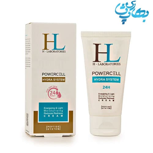 کرم مرطوب کننده 24 ساعته اچ ال برای پوست های چرب