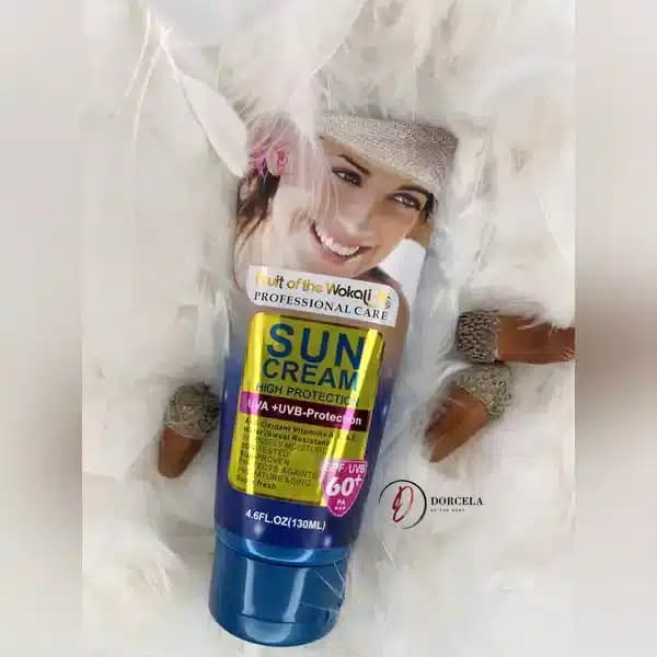 ضدآفتاب بی رنگ وکالی spf 60 اورجینال 130 میل