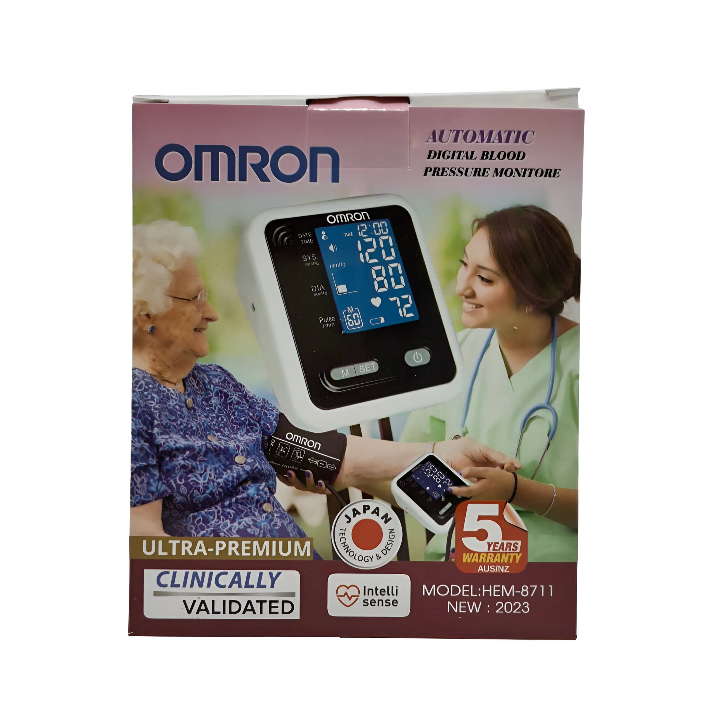 فشارسنج دیجیتالی امرن OMRON مدل HEM-8711 بازویی سخنگو کد 7021 — تصویر ۷