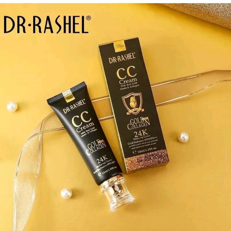 سی سی کرم طلا و کلاژن دکتر Rach با SPF60 حجم ۵۰ میل کد 6145 — تصویر ۱۲