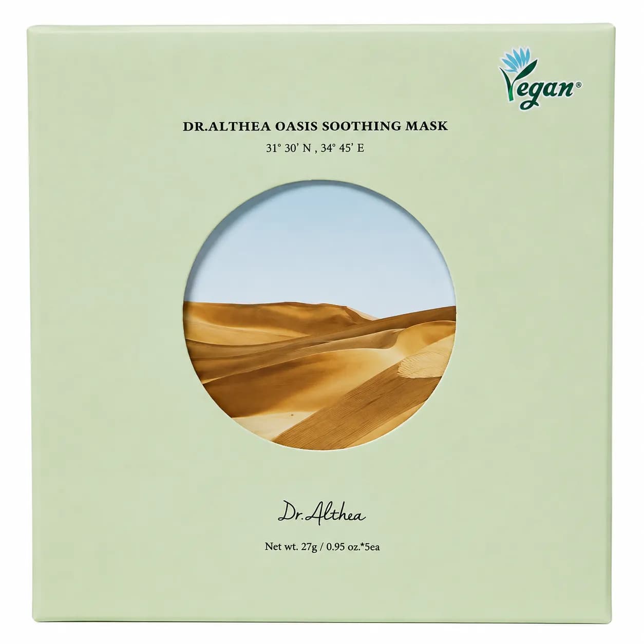 ماسک ورقه ای Dr. Althea؛ آبرسان و تسکین دهنده ۵ عددی کد 6124