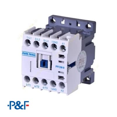 مینی کنتاکتور 12 آمپر سه فاز مدل PFCM-12 پارس فانال