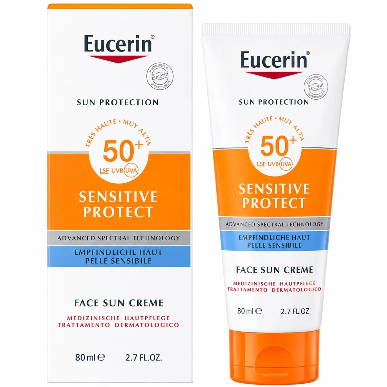 ضد آفتاب اوسرین Sensitive Protect؛ مناسب پوست خشک و حساس کد 6111