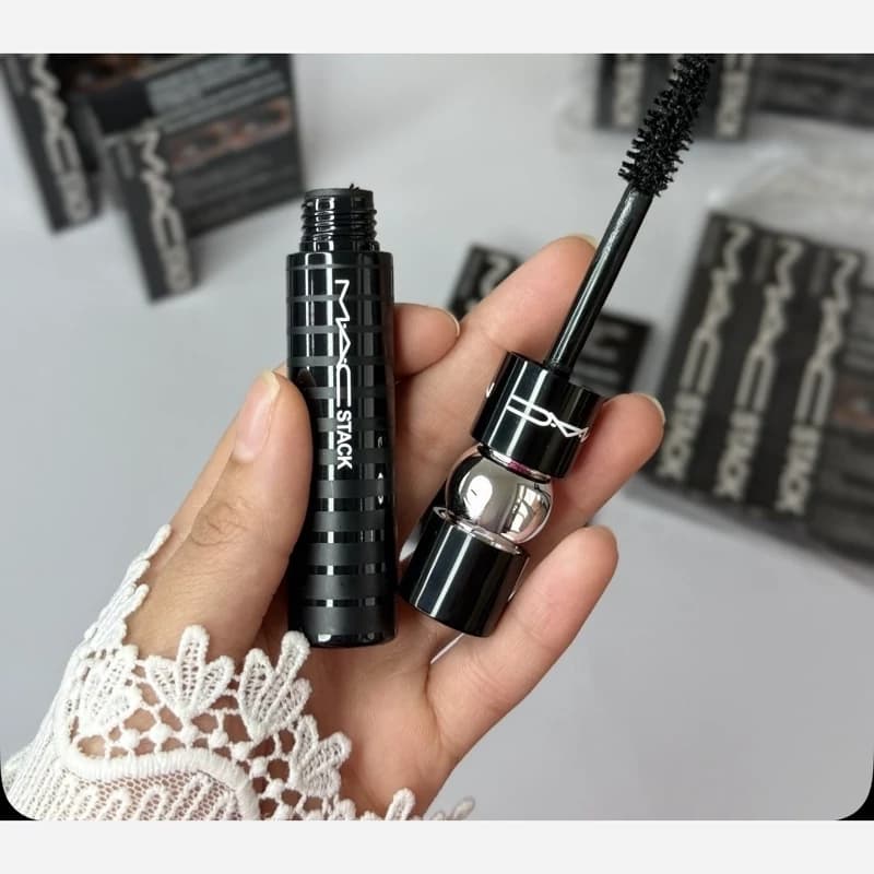ریمل برند استک Stack حجم ۱۲ میل، حجم‌ دهی لایه‌ پذیر با برس سوپر استک کد 5355 — تصویر ۶