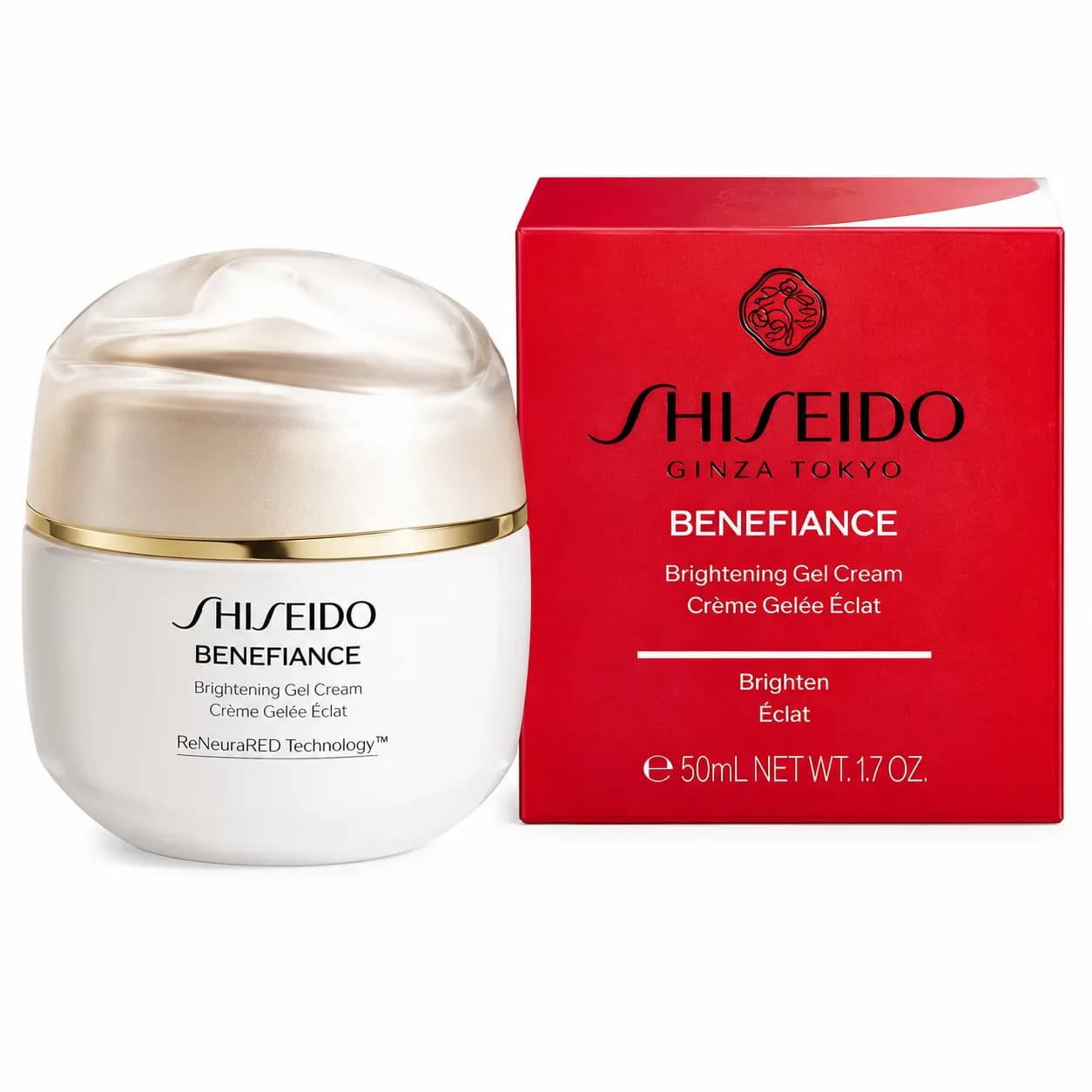 کرم ژل روشن کننده برند Benefiance حجم ۵۰ میل کد 6046