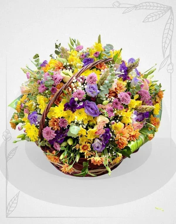 سبد گل بهاره ساینا