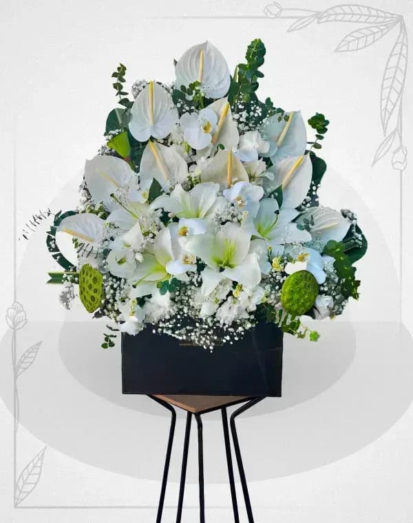 سبد گل هدیه ساینا — تصویر ۳