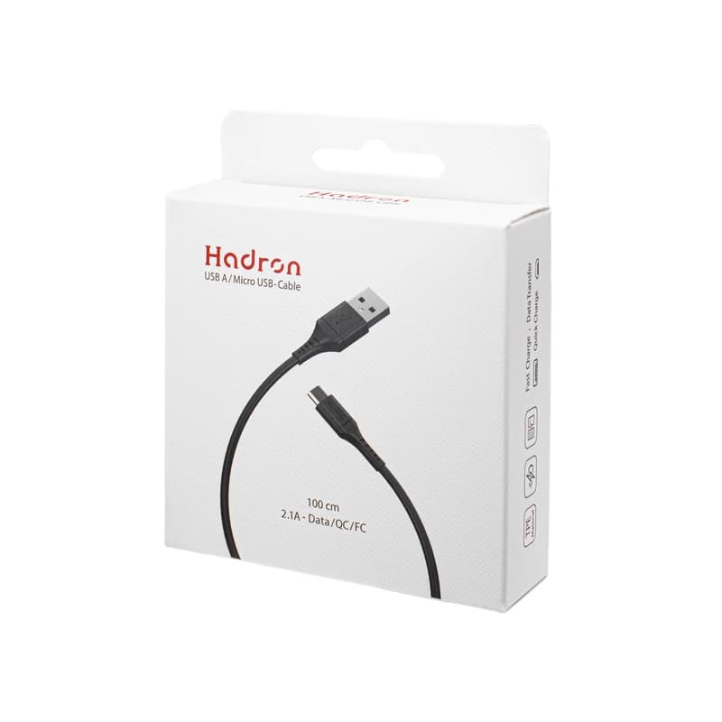 کابل USB به microUSB هادرون مدل HTC-A-U01 طول 1 متر — تصویر ۷