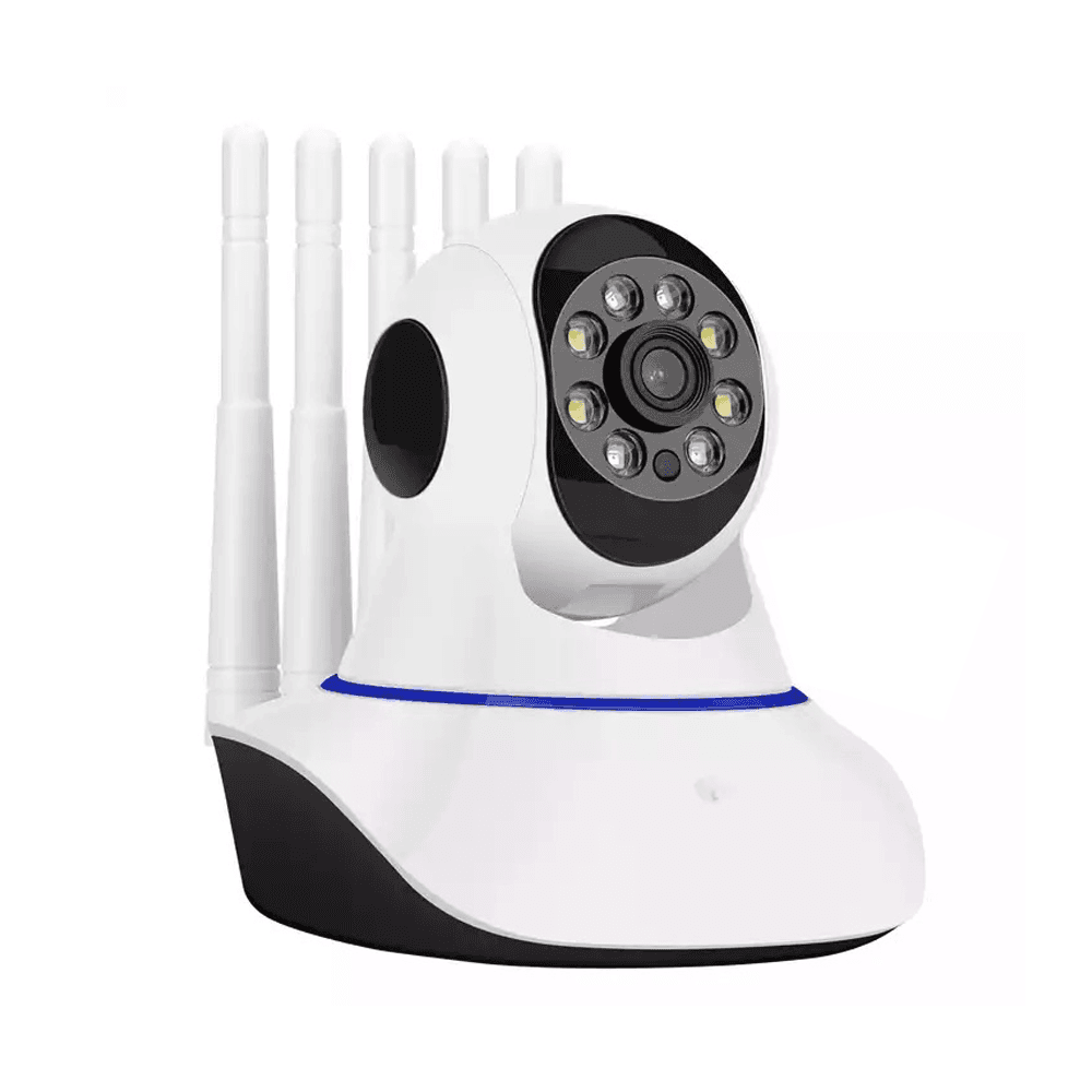 دوربین هوشمند چرخشی دید در شب رنگی 5 آنتن v380 مدل Q5SY-5