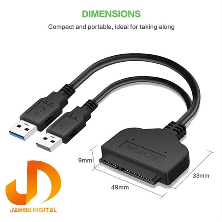 مبدل USB 3.0 به SATA مدل 4TBY — تصویر ۹