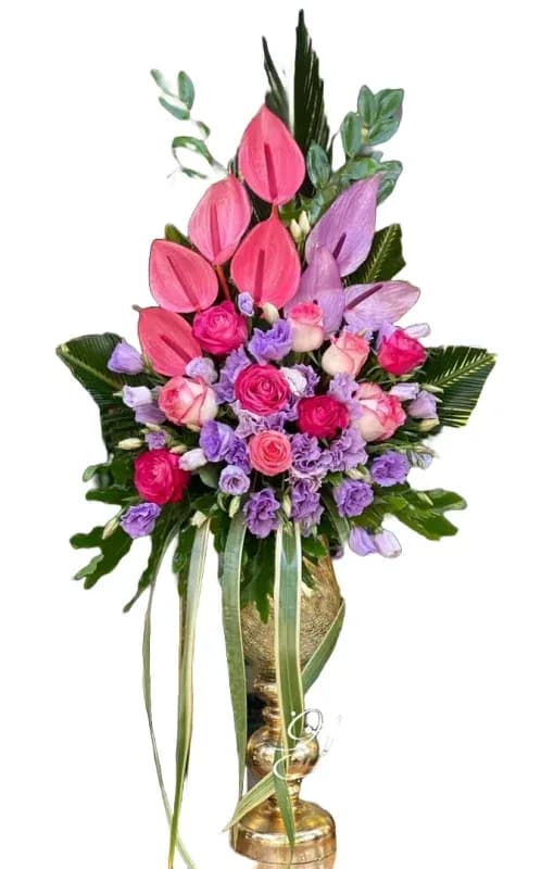 جام گل بلند کد JAM-6 – فروشگاه گل کارا | Kara Flower