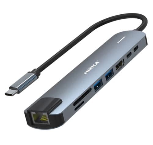 هاب 8 پورت USB-C هیسکا مدل HR-51