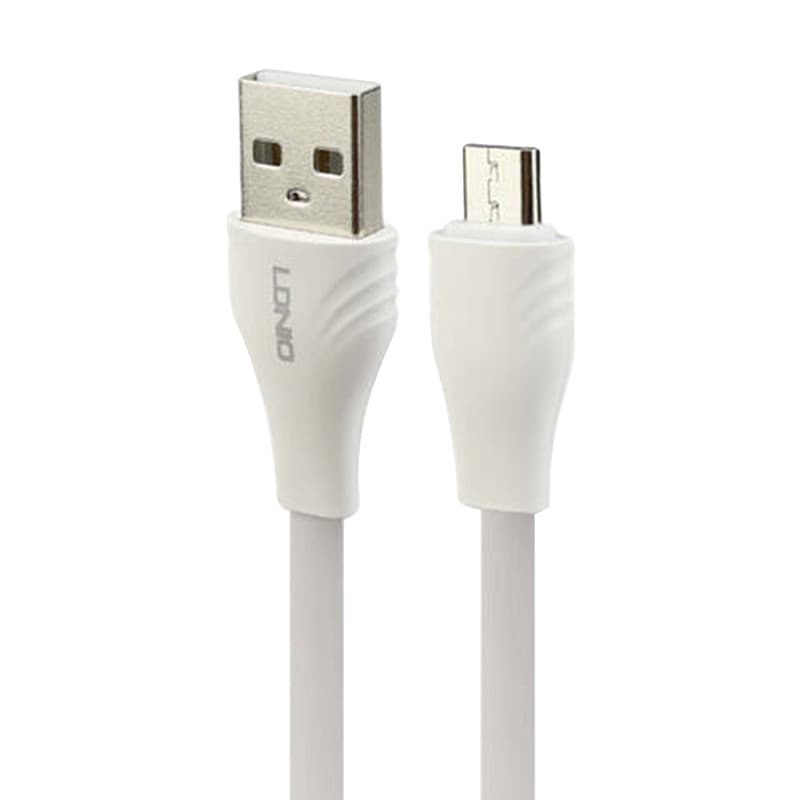 کابل تبدیل USB به microUSB الدینیو مدل LS553 طول 3 متر — تصویر ۲