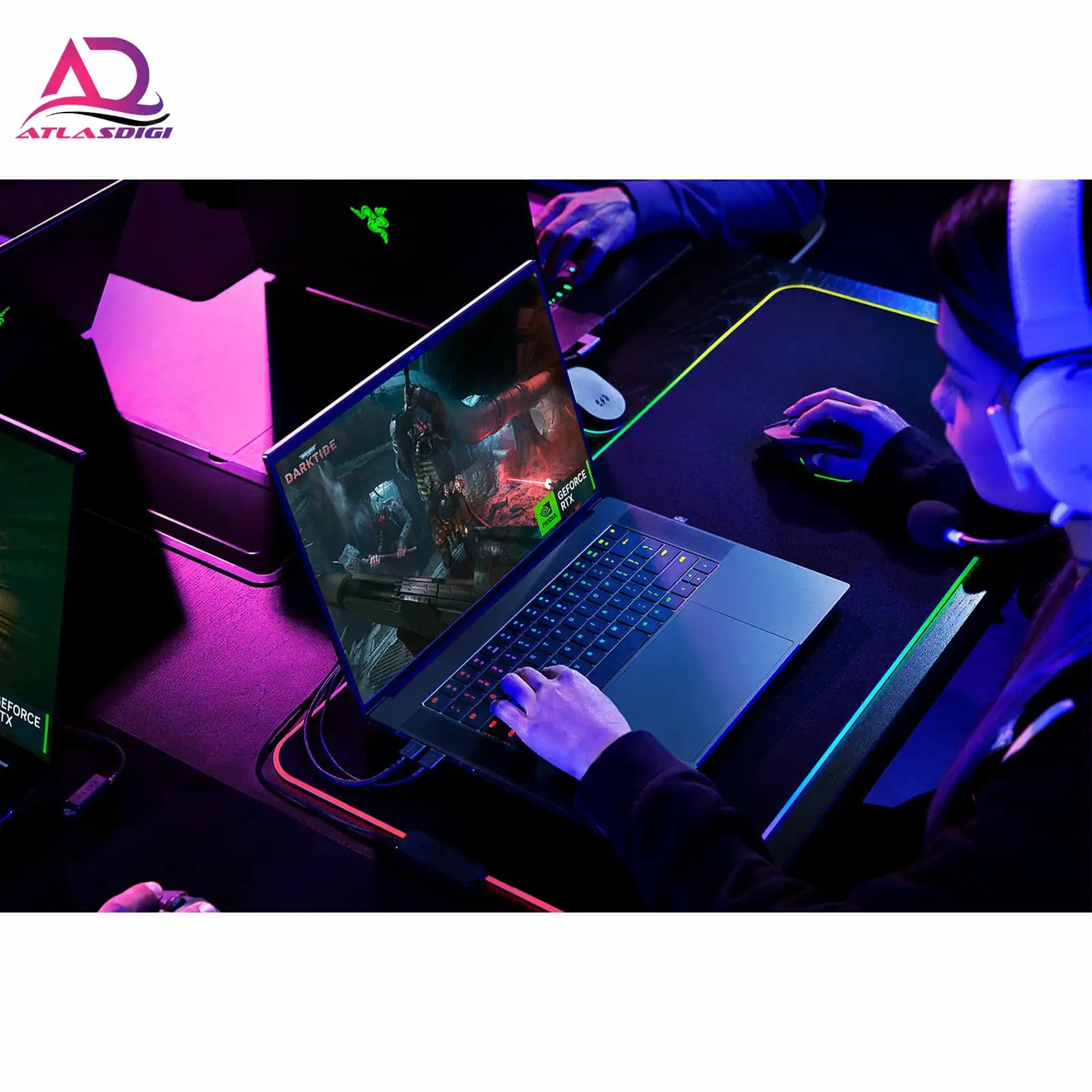 لپ تاپ گیمینگ ریزر مدل Razer Blade 16 2023 i9-13950HX RTX4080 32GB 1TB 2K 240HZ — تصویر ۷