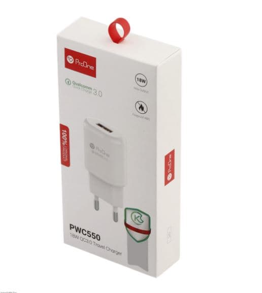 شارژر دیواری 18 وات PWC550 پرووان — تصویر ۳