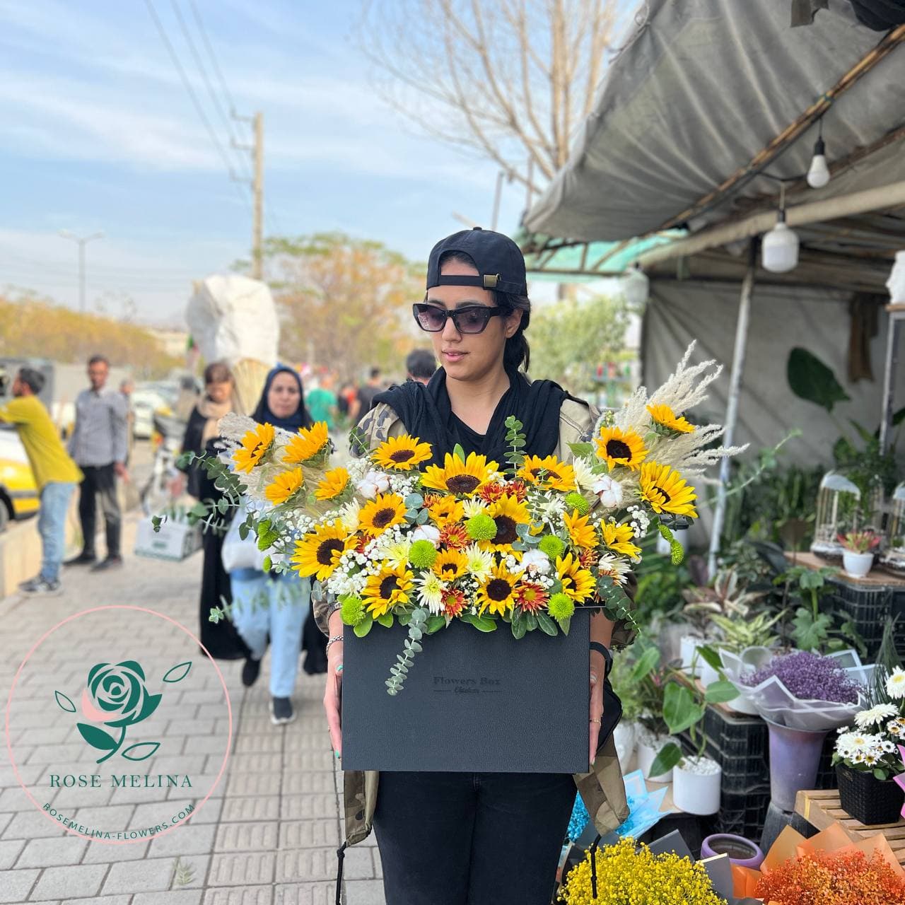 باکس گل آفتابگردان شماره 002 — تصویر ۳