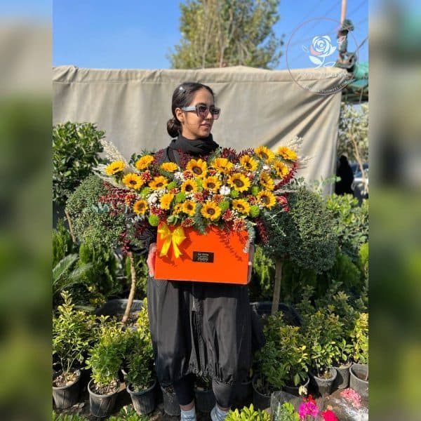 باکس گل آفتابگردان شماره 003