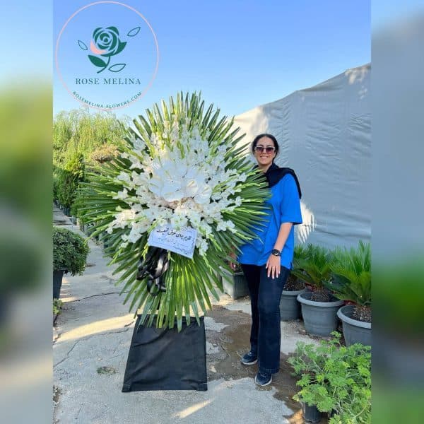 تاج گل ختم یک طبقه 546 — تصویر ۲